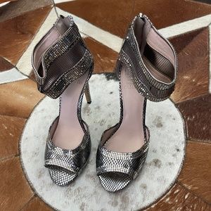 Vince Camuto Silver Heels